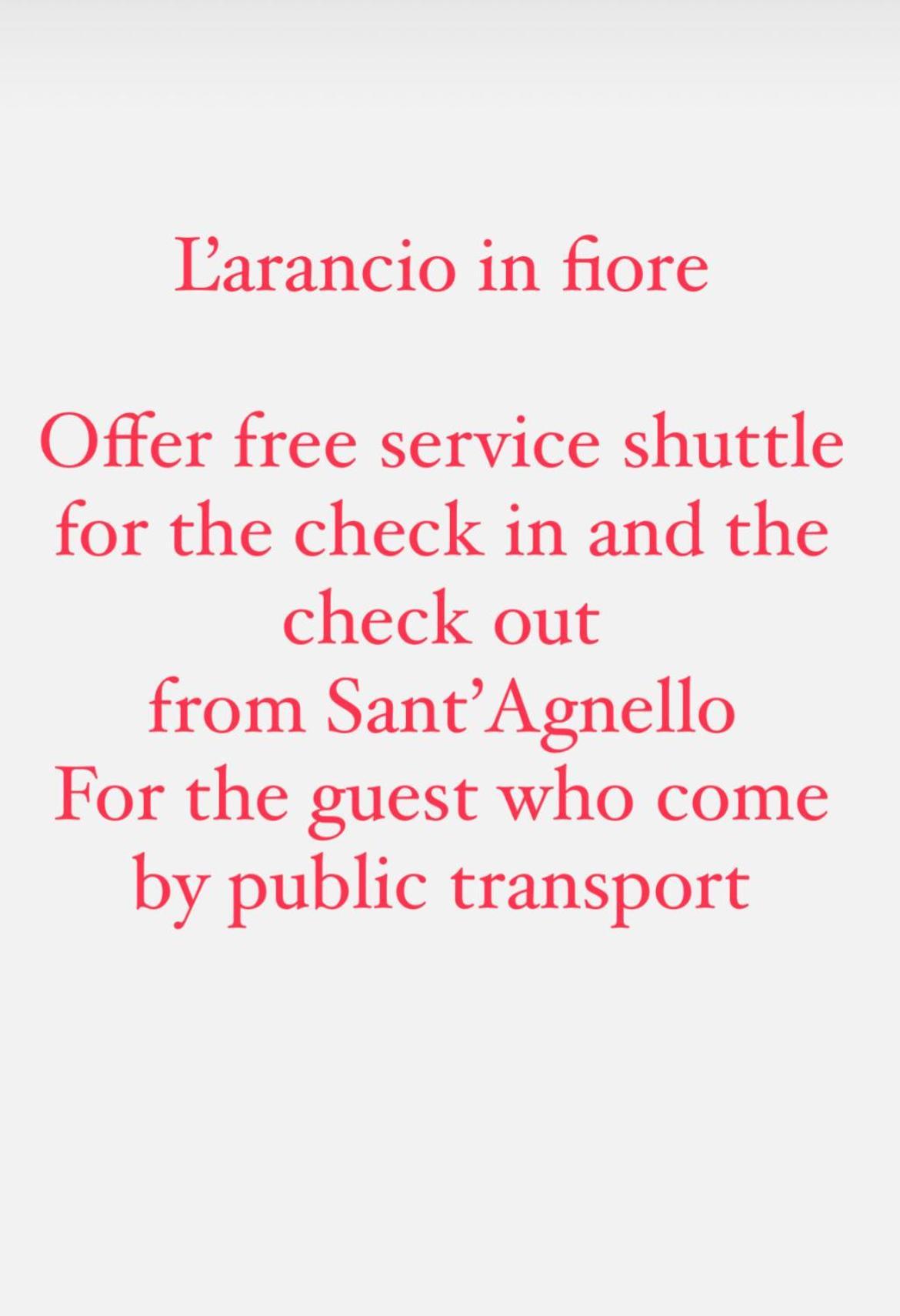 L' Arancio In Fiore Bed and breakfast Sant'Agnello